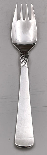 J. Andersen Danish 156-Piece Sterling Silver Flatware Set Mid-Century Modern