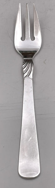 J. Andersen Danish 156-Piece Sterling Silver Flatware Set Mid-Century Modern