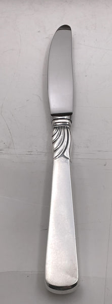 J. Andersen Danish 156-Piece Sterling Silver Flatware Set Mid-Century Modern