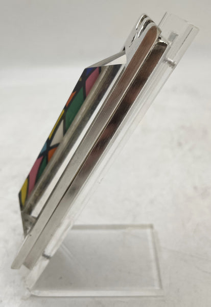 Noam Basson Artistic Glass on Lucite Limited Edition Mezuzah