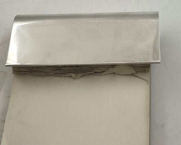 Gorham Sterling Silver Notepad Holder