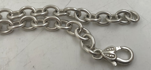 Judith Ripka Sterling Silver Choker Necklace