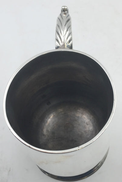 J. Kelly English 1788 Georgian Sterling Silver Tankard Mug
