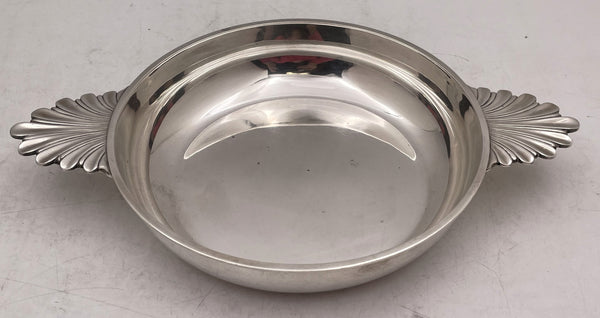 Puiforcat French Sterling Silver Bowl / Dish in Art Deco Style With Handles