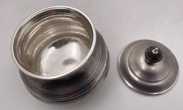 Rare Mario Buccellati Sterling Silver 4-Piece Tea & Coffee Set with Satin Finish