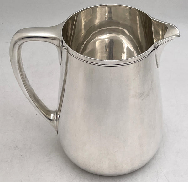 Tiffany & Co. Sterling Silver Bar Pitcher in Mid-Century Modern Style