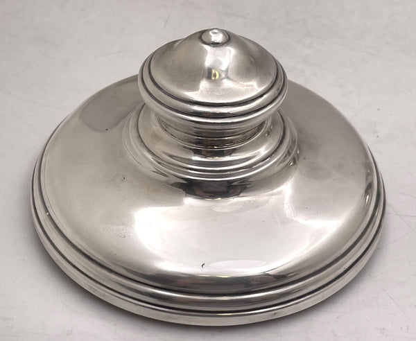 Lebkuecher (for Cartier/ Tiffany?) Sterling Silver Ice Bucket in Art Deco Style