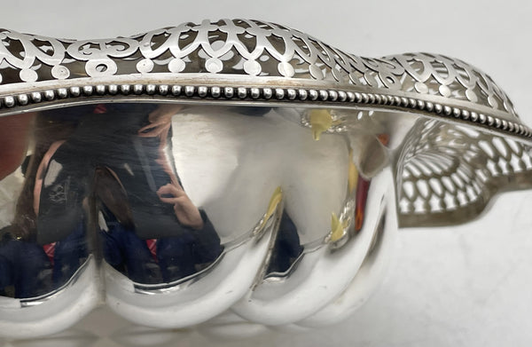 Dominick & Haff Sterling Silver 1887 Multilobed Centerpiece Bowl with Pierced Motifs
