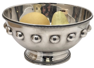 Shreve & Co. Sterling Silver Bowl in Mid-Century Modern Style