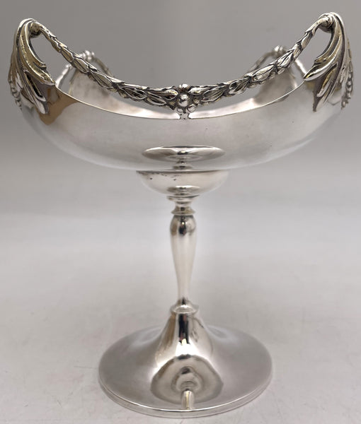 Pair of Goldsmiths & Silversmiths Sterling Silver 1910 Compotes or Footed Bowls