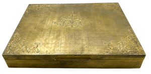 Possibly Buccellati Gilt Silver Tablebox