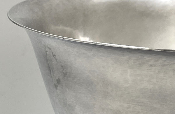 Georg Jensen Sterling Silver Hammered Centerpiece Bowl #197C in Art Nouveau Style