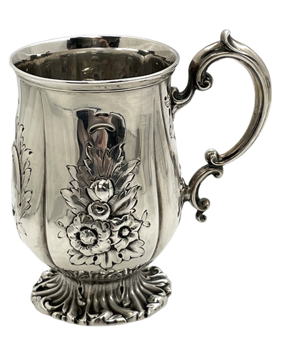 Edward Barnard & Sons English Sterling Silver 1837 Victorian Mug/ Child Cup