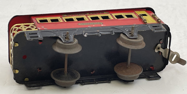Dorfan Vintage O Gauge 5402 Observation Model Train Car from Early 20th Century