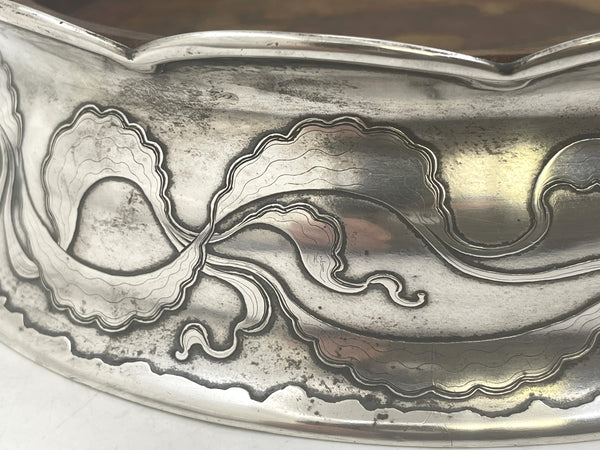 Tiffany & Co. Sterling Silver Magnum Bottle Coaster from 1890s