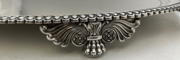 Richard Sibley English Sterling Silver Georgian 1814 Tray