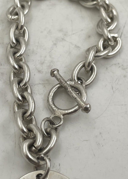 Tiffany & Co. Sterling Silver Please Return to Tiffany Bracelet