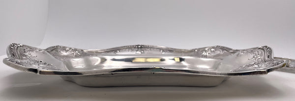 Mauser Sterling Silver Asparagus Dish in Art Nouveau Style from Late 19th Century