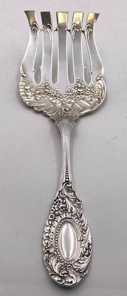 Durgin Sterling Silver Asparagus Fork in Old Colony Pattern