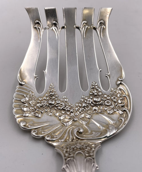 Durgin Sterling Silver Asparagus Fork in Old Colony Pattern