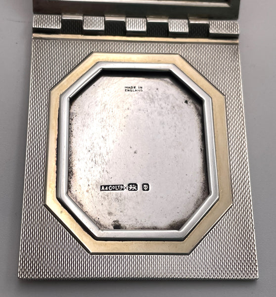 Asprey Gold and Sterling Silver 1939 Picture Photo Frame