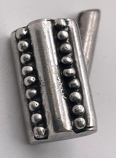 Pair of Mexican Sterling Silver Cufflinks