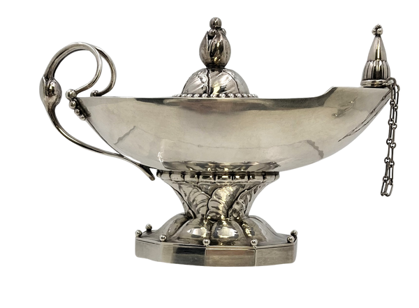Georg Jensen Sterling Silver Cigar Lighter/ Aladdin’s Lamp #12