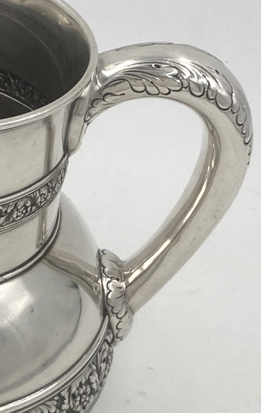 Tiffany & Co. Sterling Silver Pitcher in Rinceaux Pattern
