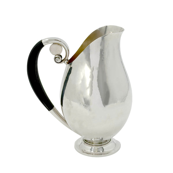 Georg Jensen Sterling Silver Water Pitcher in Pattern #321B