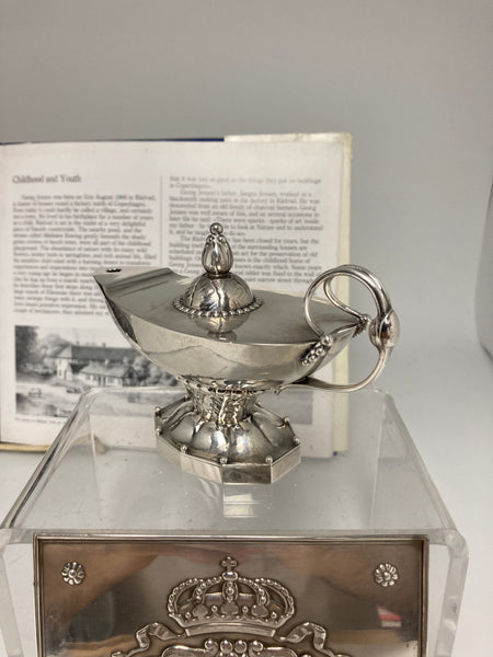 Georg Jensen. Sterling Silver Cigar Lighter / Aladdin’s lamp #12 - 1925-32.