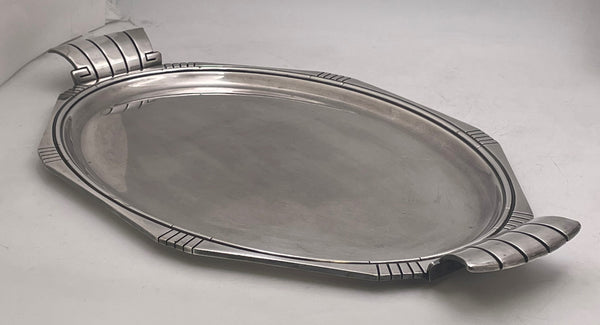 4-Piece French Silver Plate Tea / Coffee Set French in Art Deco Style