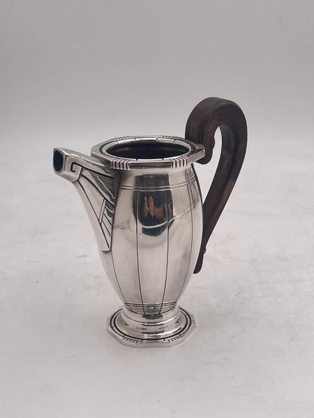 4-Piece French Silver Plate Tea / Coffee Set French in Art Deco Style