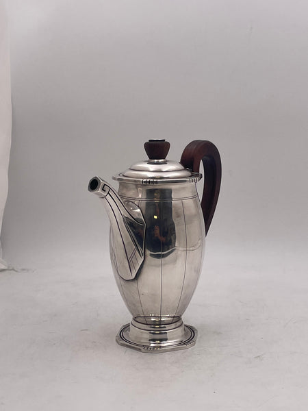 4-Piece French Silver Plate Tea / Coffee Set French in Art Deco Style