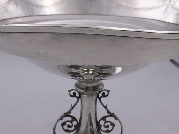 Duhme & Co Coin Silver Centerpiece