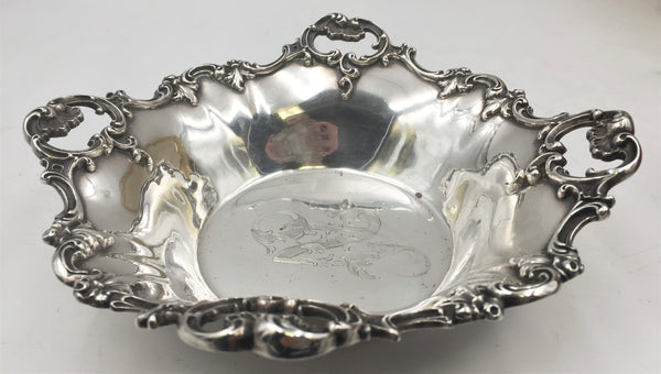 Wallace Sterling Silver Serving Bowl Dish Possibly in Grande Baroque Pattern (?)