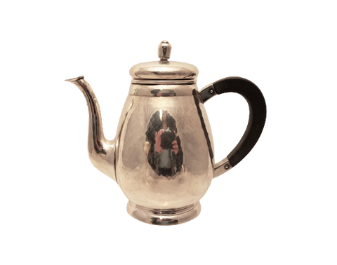 Bremer Werkstätten Continental Silver Tea Pot