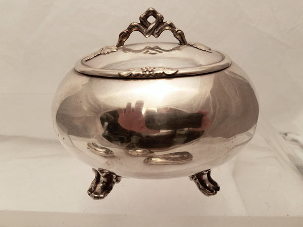 European Silver Sugar / Esrog Box