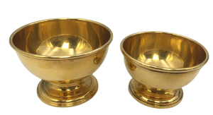 Pair of Tiffany & Co. Gilt Sterling Silver Candy / Nut Dishes / Bowls