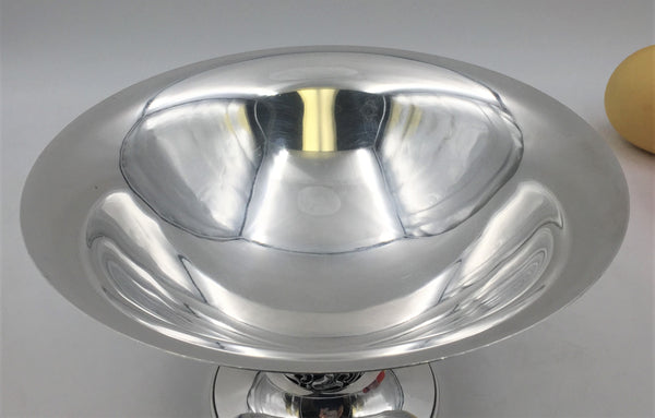 International Sterling by La Paglia Sterling Silver Centerpiece Bowl in Mid-Century Modern Jensen Style