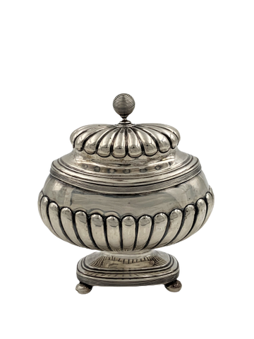 Rare Dutch Silver Honey Dish