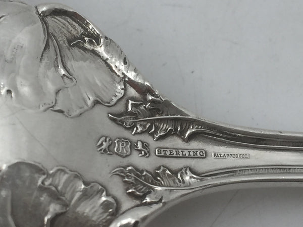 Reed & Barton Old Sterling Silver Salad Set in Love Disarmed Art Nouveau Pattern