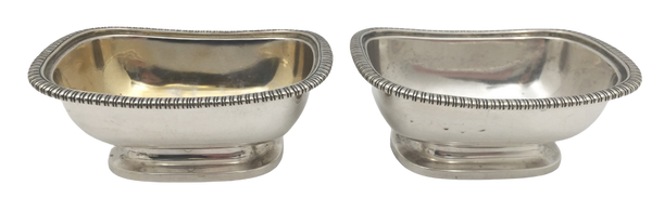 Tiffany & Co. Pair of Sterling Silver 1915 Open Salts