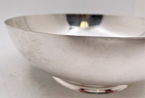 Tiffany & Co. Sterling Silver Bowl in Mid-Century Modern Style