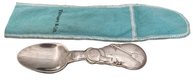 Tiffany & Co. Sterling Silver Snowman Child Spoon