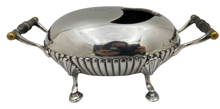 Charles S. Harris English Sterling Silver 1888 Rare Victorian Spoon Warmer