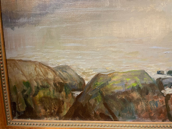 Russian Oil on Canvas Landscape