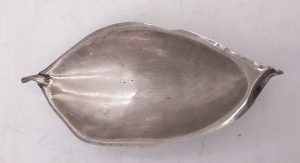Sciarrotta for Bailey, Banks, and Biddle Sterling Silver Leaf Form Candy Dish