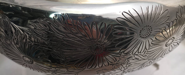 Japanese High Grade Silver Two Handled Bowl / Trophy Bowl
