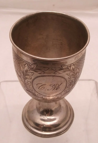 Austrian Sterling Silver Kiddush / Wine Cup / Kos