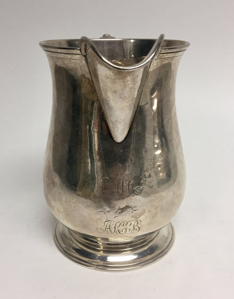 Sterling Silver Cream Pitcher / Jug by Bradbury